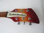 Rickenbacker 620/6 , Fireglo: Headstock