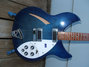 Rickenbacker 330/6 , Blueburst: Body - Front