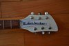 Rickenbacker 330/6 Mod, Custom: Headstock