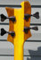 Rickenbacker 4004/4 RIC Outlet One Off, TV Yellow: Headstock - Rear