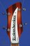 Rickenbacker 6000/5 Bantar, Fireglo: Headstock