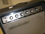 Rickenbacker TR7/amp , Black: Headstock - Rear