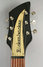 Rickenbacker 325/6 C58, Jetglo: Headstock