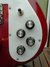 Rickenbacker 480/6 , Burgundy: Close up - Free2