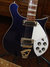 Rickenbacker 620/6 , Midnightblue: Body - Front