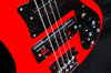 Rickenbacker 4003/4 BH BT, Red: Close up - Free