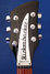 Rickenbacker 330/6 , Jetglo: Headstock