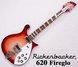 Rickenbacker 620/6 , Fireglo: Full Instrument - Front