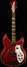 Rickenbacker 381/6 V69, Ruby: Full Instrument - Front