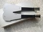 Rickenbacker D16/2 X 8 LapSteel, Silver: Full Instrument - Rear