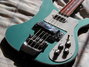 Rickenbacker 4003/4 FL, Turquoise: Close up - Free2