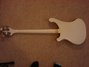 Rickenbacker 4001/4 BT, White: Full Instrument - Rear