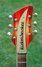 Rickenbacker 375/6 O.S., Fireglo: Headstock