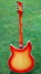 Rickenbacker 375/6 O.S., Fireglo: Full Instrument - Rear