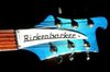 Rickenbacker 481/6 Refin, Blueburst: Headstock