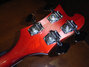 Rickenbacker 4003/4 , Fireglo: Headstock - Rear