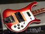 Rickenbacker 4003/4 , Fireglo: Body - Front