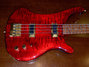 Rickenbacker 4004/4 Cii, Trans Red: Free image