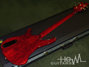 Rickenbacker 4004/4 Cii, Trans Red: Full Instrument - Rear