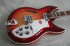 Rickenbacker 381/6 V69, Fireglo: Neck - Front