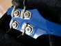 Rickenbacker 4001/4 , Azureglo: Headstock - Rear