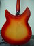 Rickenbacker 335/6 , Fireglo: Body - Rear