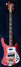 Rickenbacker 4001/4 , Fireglo: Full Instrument - Front