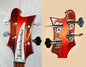 Rickenbacker 4003/4 , Fireglo: Headstock