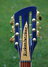 Rickenbacker 700/12 PW Build (acoustic), Blueburst: Headstock