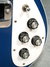 Rickenbacker 4001/4 Mod, Azureglo: Close up - Free2