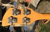 Rickenbacker 3001/4 , Brown: Headstock - Rear