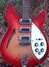 Rickenbacker 340/6 , Fireglo: Body - Front