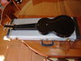 Rickenbacker B Post War/6 LapSteel, Black: Full Instrument - Rear