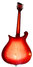 Oct 1997 Rickenbacker 620/6 , Fireglo: Full Instrument - Rear