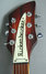 Rickenbacker 360/6 , Fireglo: Headstock