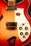 Rickenbacker 381/12 V69, Fireglo: Close up - Free2