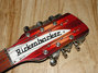 Rickenbacker 330/12 Mod, Fireglo: Headstock