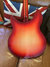 Rickenbacker 330/6 , Fireglo: Body - Rear