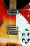 Rickenbacker 335/6 , Fireglo: Close up - Free2