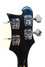 Rickenbacker 4003/4 Mod, Jetglo: Headstock - Rear