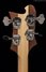 Rickenbacker 4003/4 , Natural Walnut: Headstock - Rear