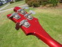 Rickenbacker 4001/4 , Burgundy: Headstock - Rear