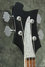 Rickenbacker 4003/4 SPC, Jetglo: Headstock