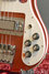 Rickenbacker 4003/4 , Metallic Plumglo: Close up - Free