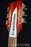 Rickenbacker 360/12 , Fireglo: Headstock