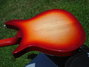 Rickenbacker 1996/6 f hole, Fireglo: Body - Rear