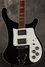 Rickenbacker 481/6 Slant Fret, Jetglo: Body - Front