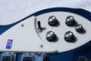 Rickenbacker 370/6 , Midnightblue: Close up - Free2