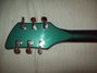 Rickenbacker 360/6 , Turquoise: Headstock - Rear