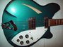 Rickenbacker 360/6 , Turquoise: Body - Front